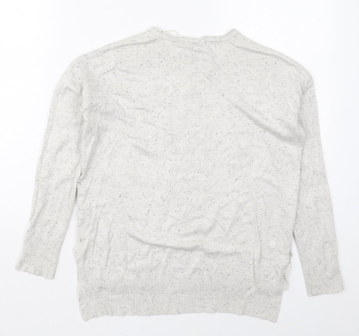 Womens UK Size 8 Atmosphere Grey Pullover Jumper
