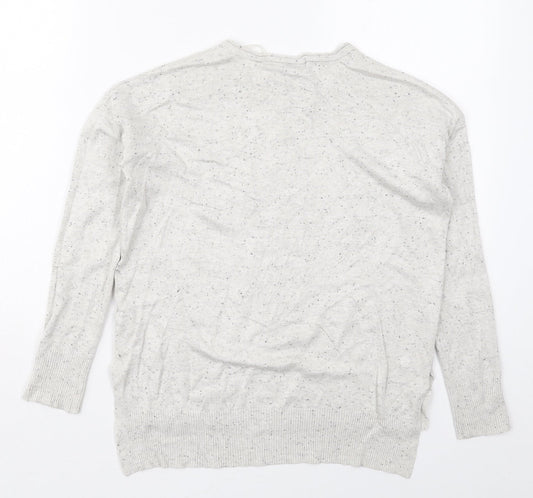 Womens UK Size 8 Atmosphere Grey Pullover Jumper