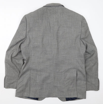 Mens UK Size 42 Marks and Spencer Regular Grey Suit Jacket