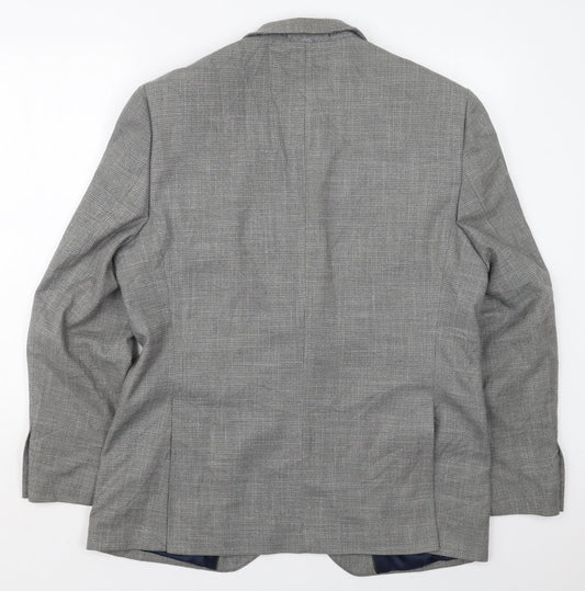 Mens UK Size 42 Marks and Spencer Regular Grey Suit Jacket