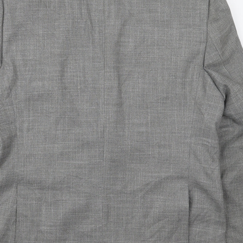 Mens UK Size 42 Marks and Spencer Regular Grey Suit Jacket