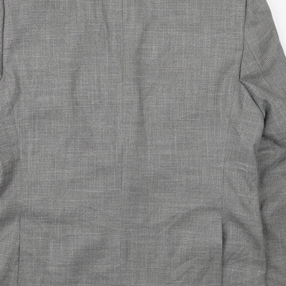 Mens UK Size 42 Marks and Spencer Regular Grey Suit Jacket