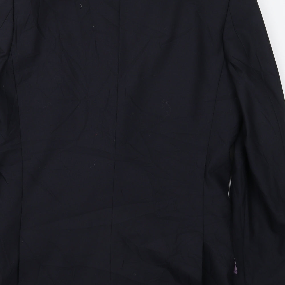 Mens UK Size 38 Butler & Webb Regular Blue Suit Jacket
