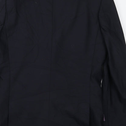 Mens UK Size 38 Butler & Webb Regular Blue Suit Jacket