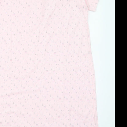 Matalan Womens Pink Floral Polyester Top Dress Size 12
