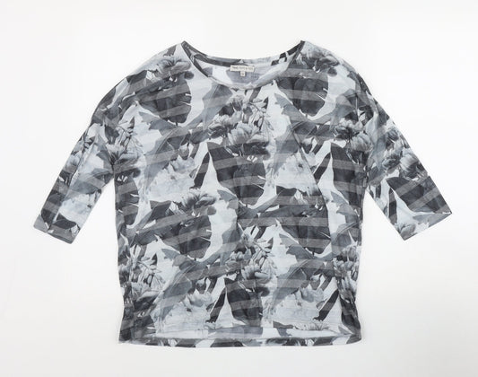 Womens UK Size 10 NEXT Grey Basic T-Shirt