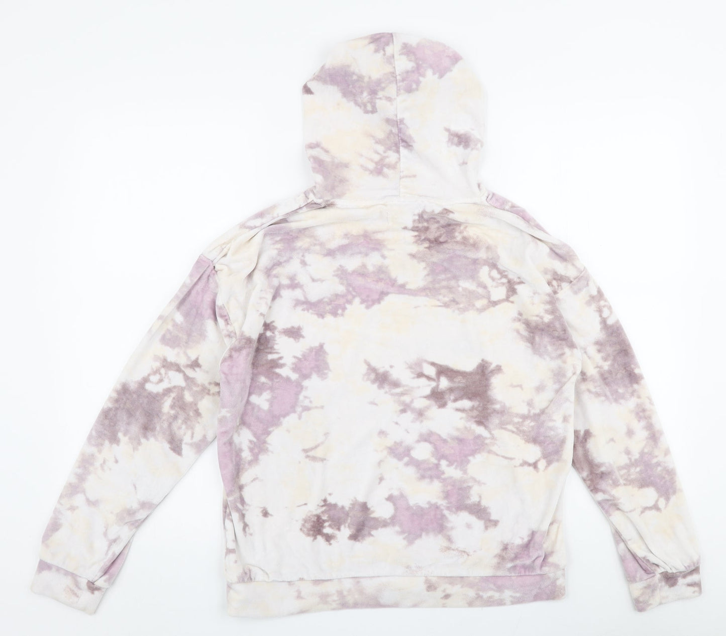 Jeff & Co Womens Multicoloured  Polyester Pullover Hoodie Size 10  Pullover