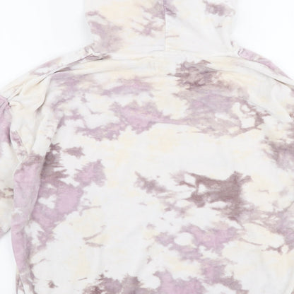 Jeff & Co Womens Multicoloured  Polyester Pullover Hoodie Size 10  Pullover