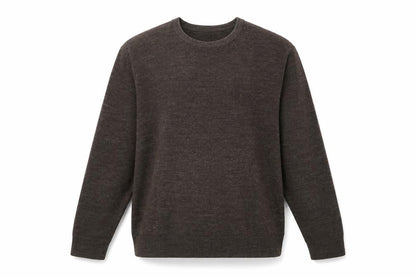 Mens UK Size M Marks and Spencer Brown Pullover Jumper