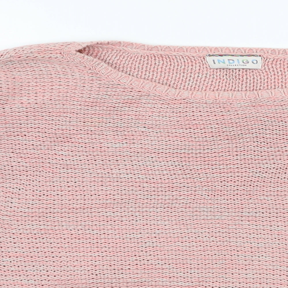 Womens UK Size 12 Marks and Spencer Pink Pullover Jumper