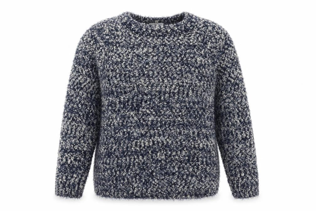 Womens UK Size L Pebble Bay Blue Pullover Jumper