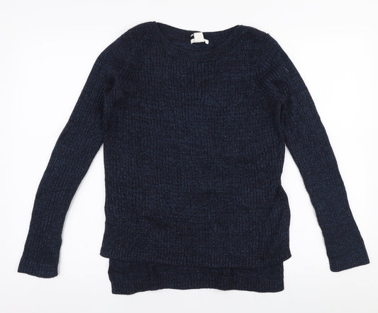 Womens UK Size S H&M Blue Pullover Jumper