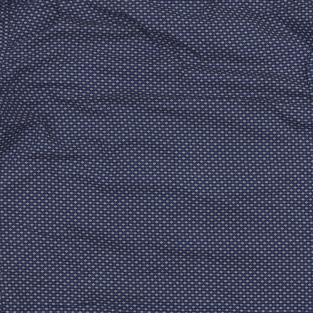 Mens UK Size S Gap Blue  Button-Up Long Sleeve Casual Shirt