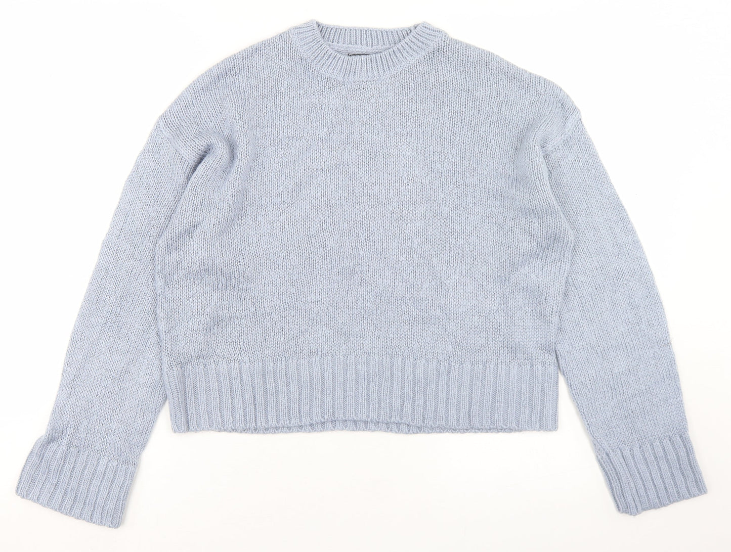 Womens UK Size S New Look Blue Pullover Jumper