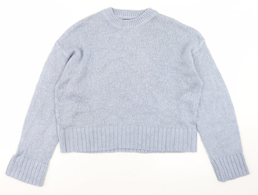 Womens UK Size S New Look Blue Pullover Jumper