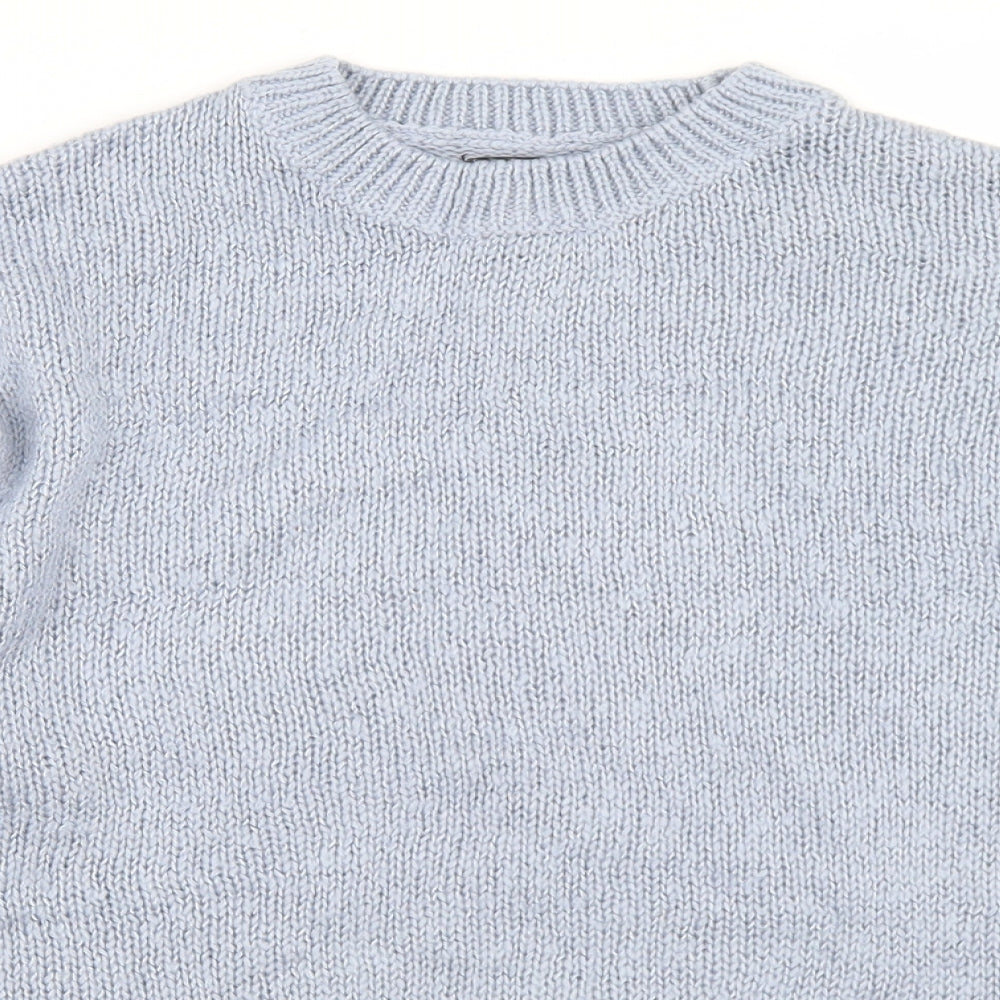 Womens UK Size S New Look Blue Pullover Jumper