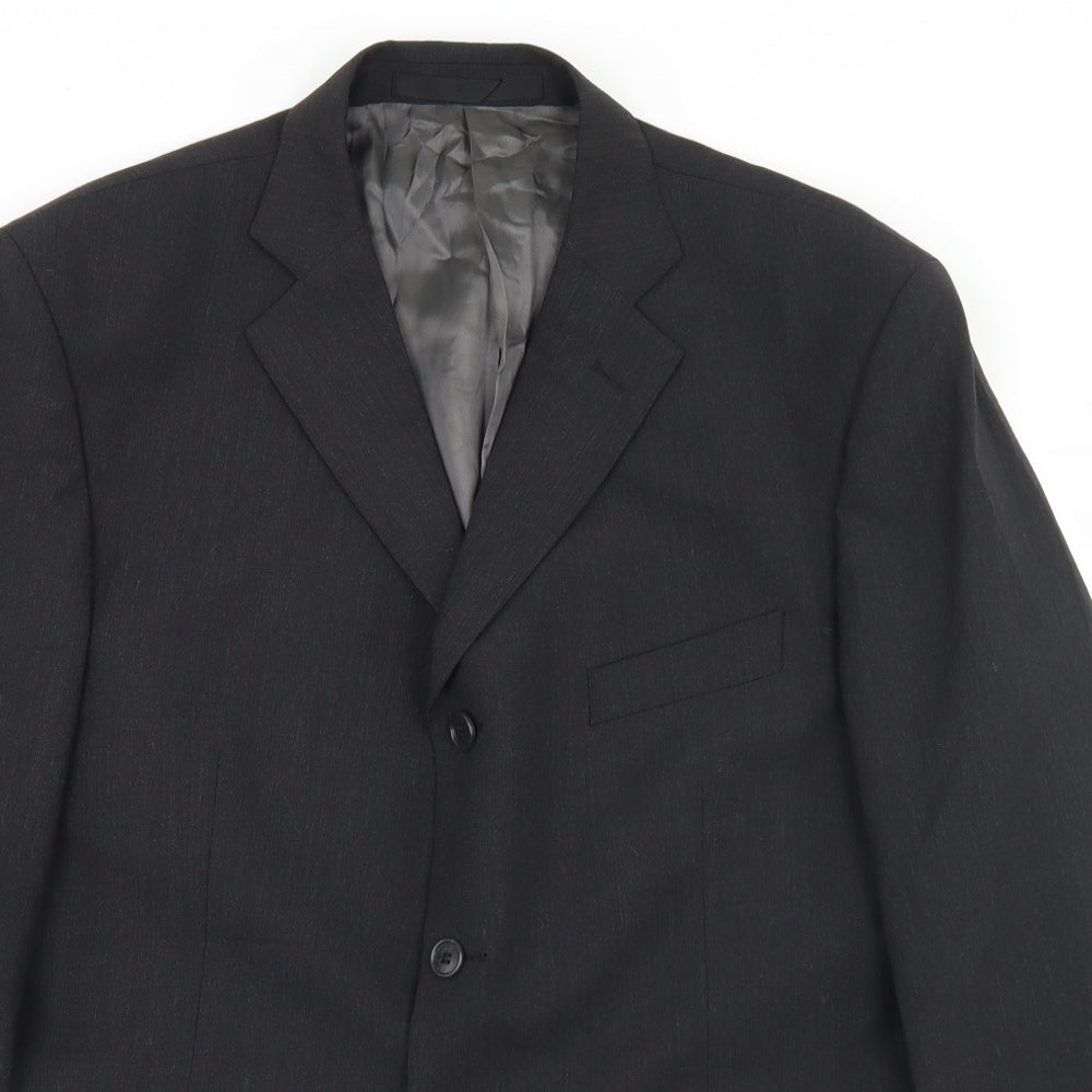Mens UK Size 42 Marks and Spencer Regular Grey Suit Jacket