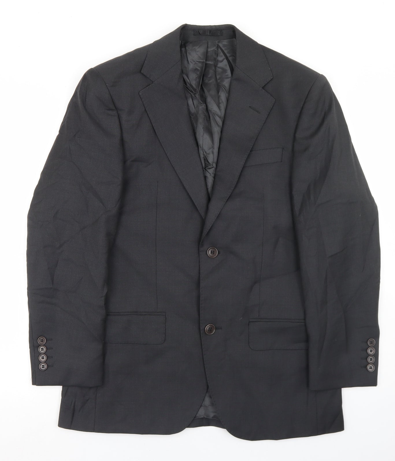 Mens UK Size 36 Lanificio Regular Grey Suit Jacket