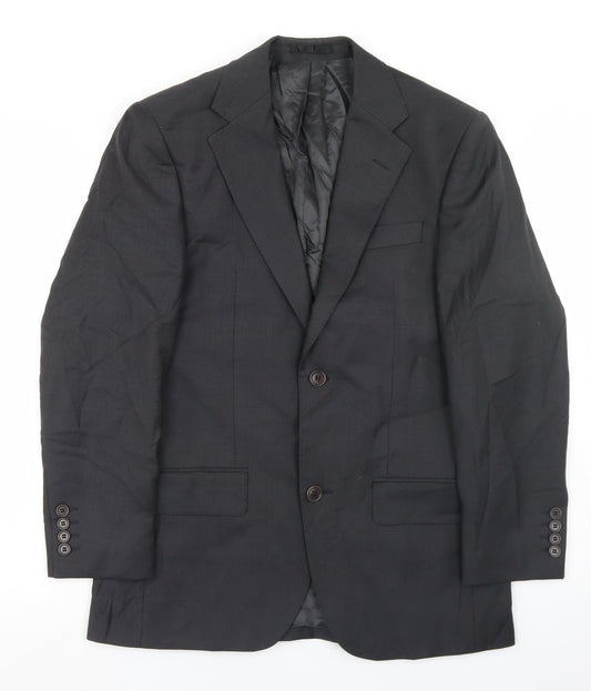 Mens UK Size 36 Lanificio Regular Grey Suit Jacket