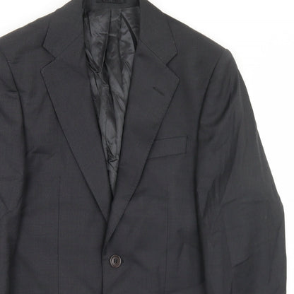 Mens UK Size 36 Lanificio Regular Grey Suit Jacket