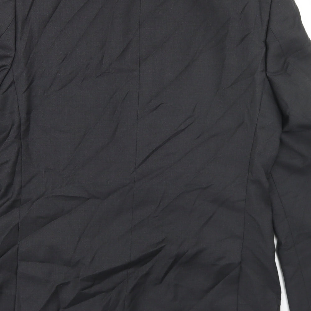Mens UK Size 36 Lanificio Regular Grey Suit Jacket