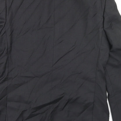 Mens UK Size 36 Lanificio Regular Grey Suit Jacket