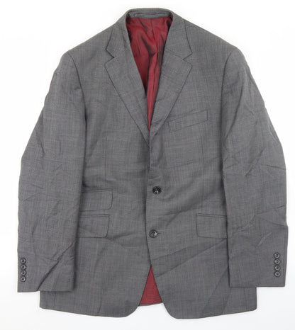 Mens UK Size 40 Marks and Spencer Regular Grey Suit Jacket