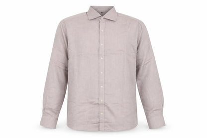 Mens UK Size 17 Eterna Purple  Button-Up Long Sleeve Casual Shirt