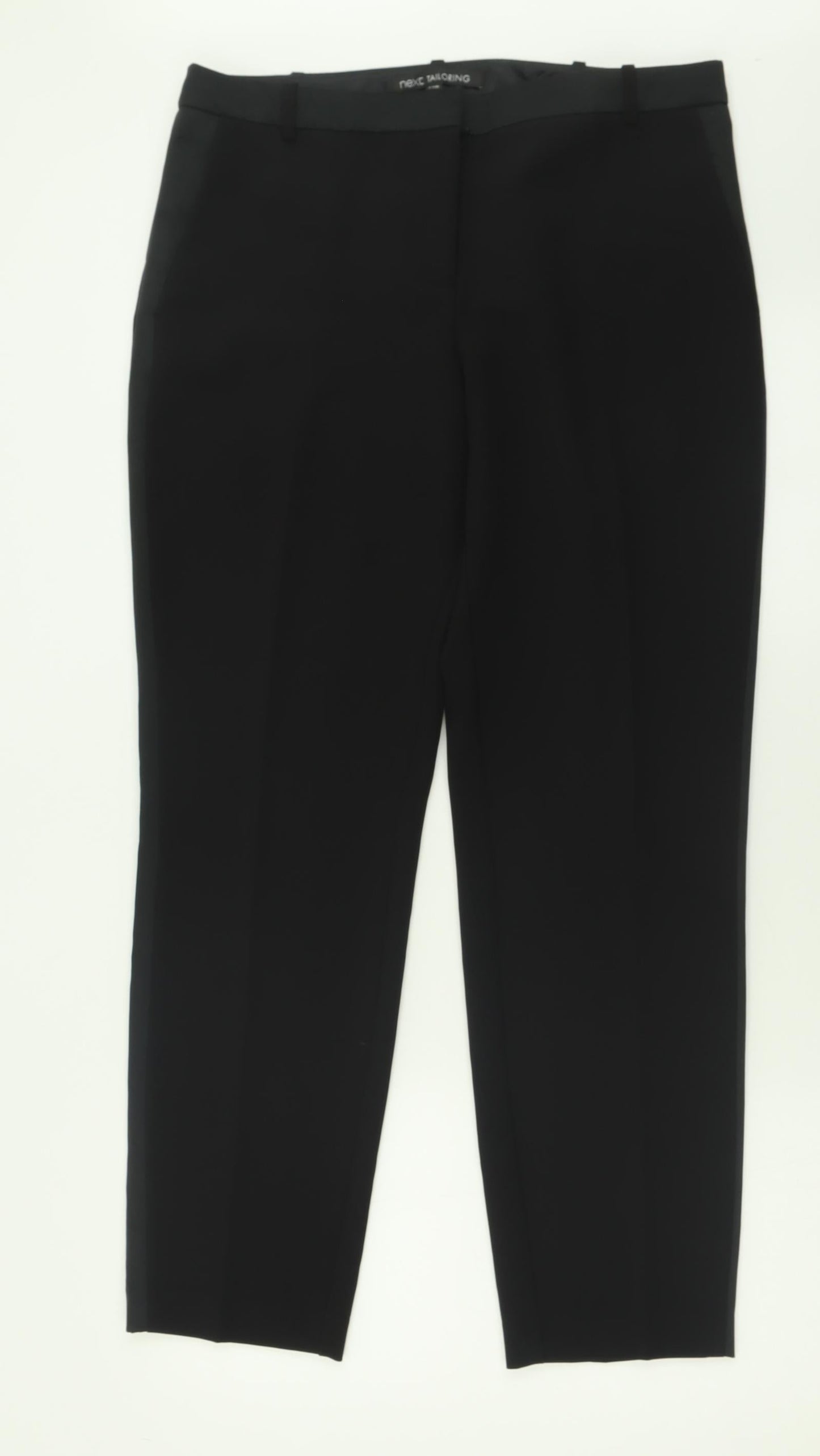Womens UK Size 12 NEXT Regular Fit  Black Trousers