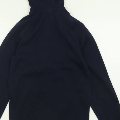Mens UK Size XS Matalan Blue Full Zip Hoodie