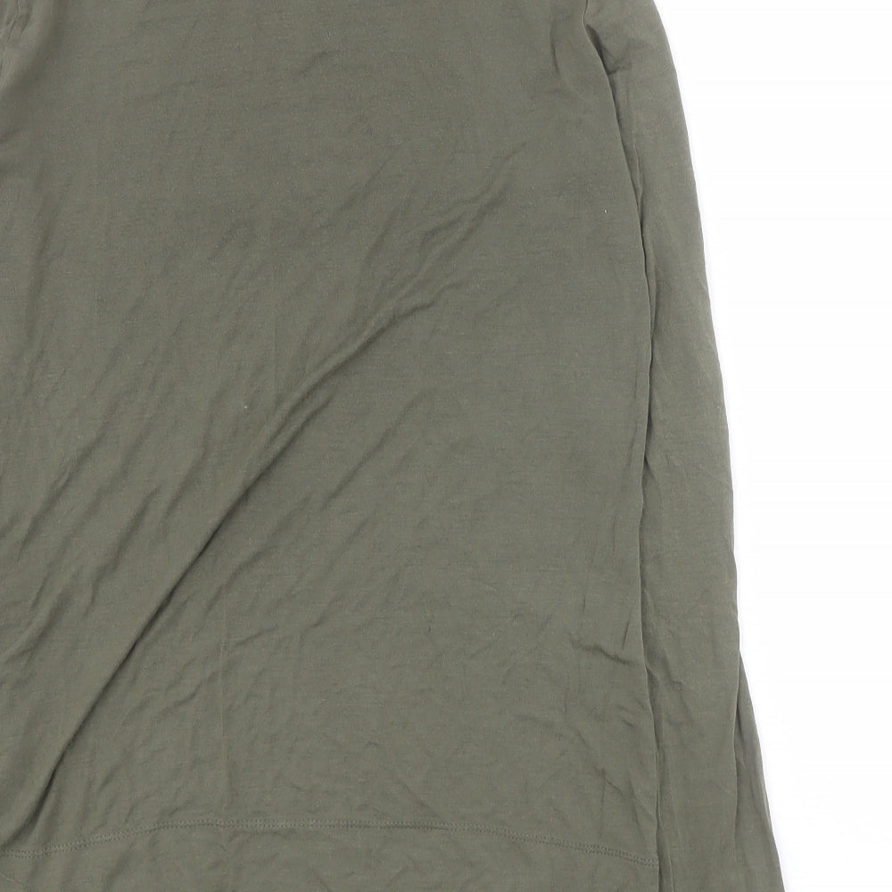 Womens UK Size L Mexx Green Basic T-Shirt