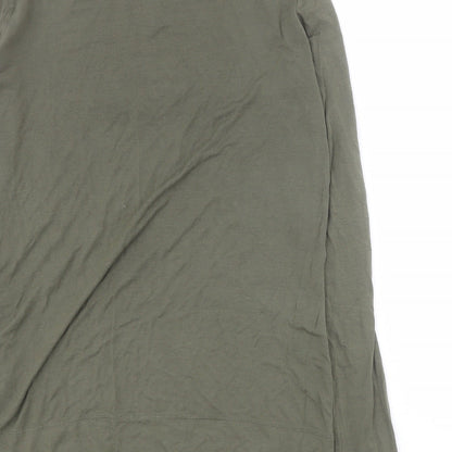 Womens UK Size L Mexx Green Basic T-Shirt