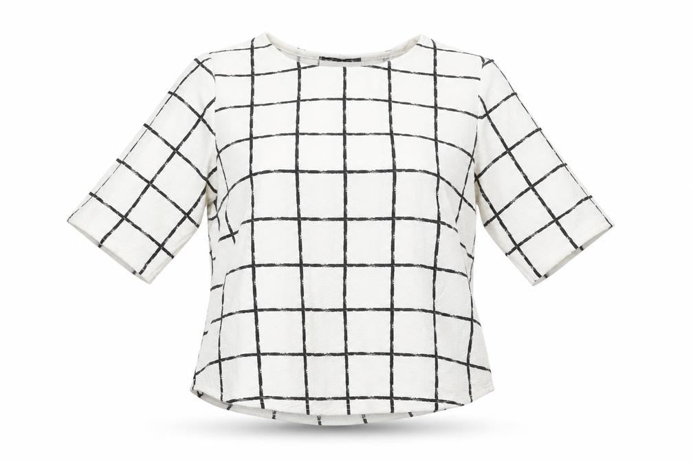 Womens UK Size 8 Select White Basic Blouse
