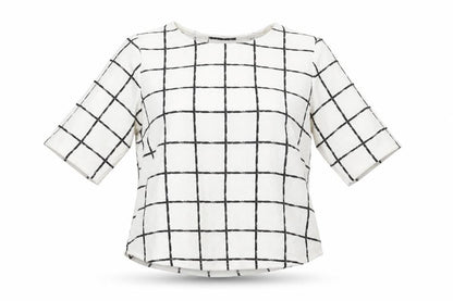 Womens UK Size 8 Select White Basic Blouse
