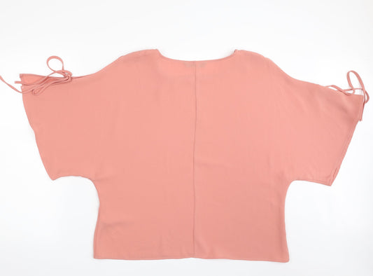 Womens UK Size 16 Dunnes Stores Pink Basic Blouse