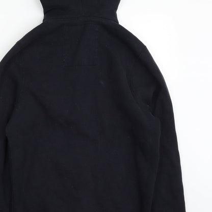 Hollister Womens Blue  Cotton Full Zip Hoodie Size S  Zip - SURF TOUR