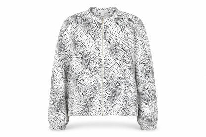 Womens UK Size 8 H&M Multicoloured Bomber Jacket