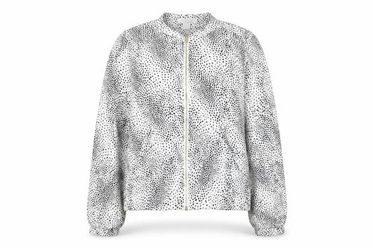 Womens UK Size 8 H&M Multicoloured Bomber Jacket