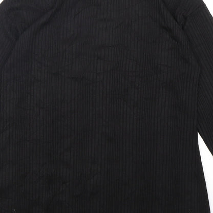 Womens UK Size 10 Papaya Black Pullover Jumper
