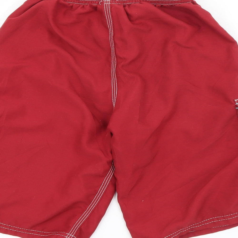 Pumpkin Patch Boys Red  Polyester Cargo Shorts Size 4 Years  Regular
