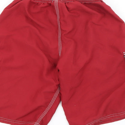 Pumpkin Patch Boys Red  Polyester Cargo Shorts Size 4 Years  Regular