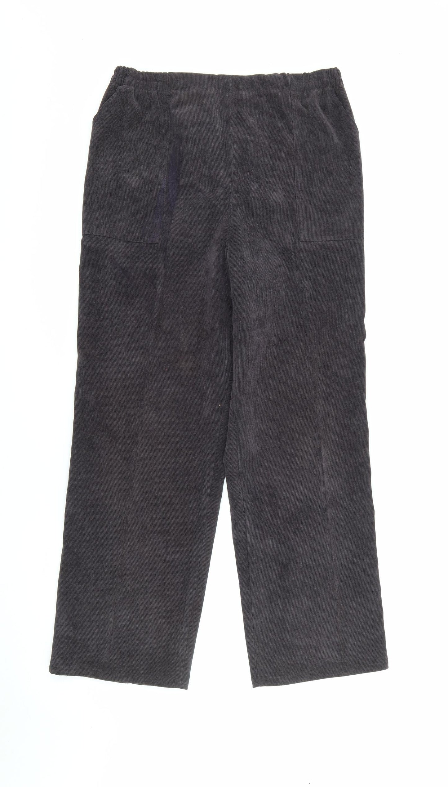 Womens UK Size 10 Afibel Regular Fit  Purple Trousers