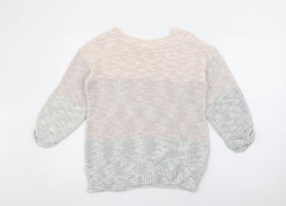 Womens UK Size 12 Dorothy Perkins Pink Pullover Jumper