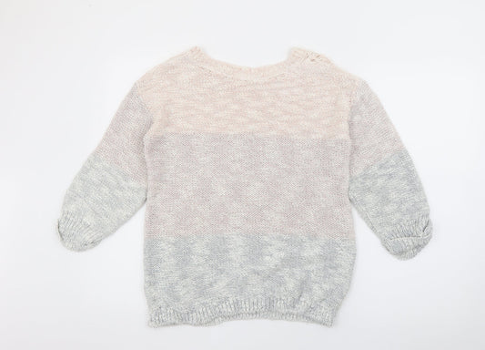 Womens UK Size 12 Dorothy Perkins Pink Pullover Jumper
