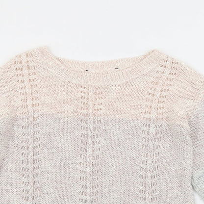 Womens UK Size 12 Dorothy Perkins Pink Pullover Jumper