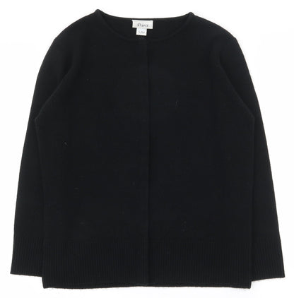 Womens UK Size S Mackays Black Cardigan Jumper