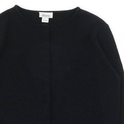 Womens UK Size S Mackays Black Cardigan Jumper