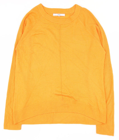 Womens UK Size S NEXT Orange Pullover Jumper