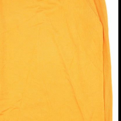 Womens UK Size S NEXT Orange Pullover Jumper