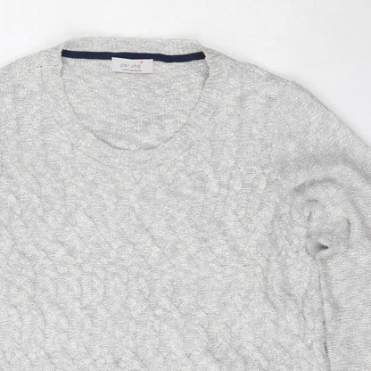 Womens UK Size  Per Una Grey Pullover Jumper